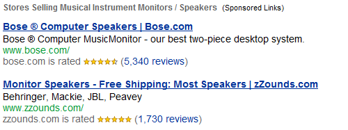 search-partner-ads-for-musical-instrument-monitors-speakers